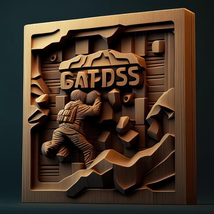 Games (3DGMS_45853) 3D model for CNC machine